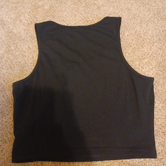 black baby girl crop top - Picture 2 of 2